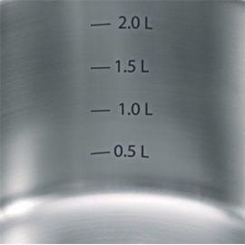 Кастрюля RONDELL RDS-384 FLAMME (6,5 л) 26 см, нержавеющая сталь, с крышкой