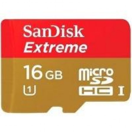Kарта памяти Sandisk microSDHC 16GB Extreme Class 10 UHS-I U3 90MB/s