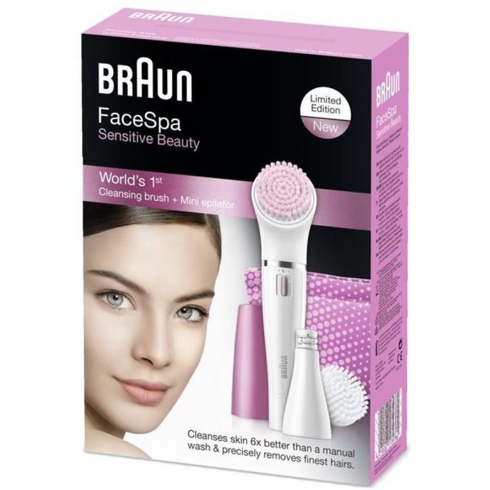 Эпилятор для лица BRAUN FaceSpa SE832s