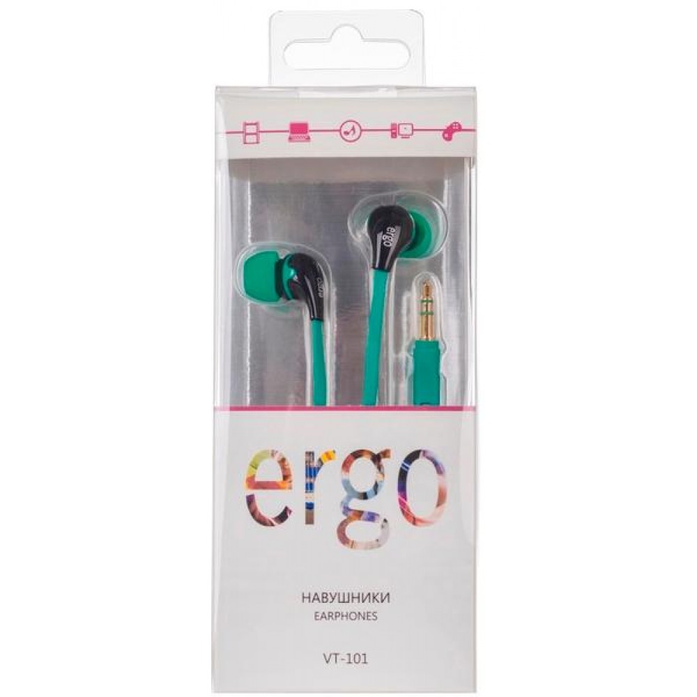 Наушники Ergo VT-101 Green