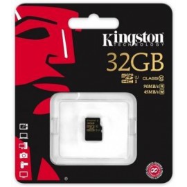 Карта памяти Kingston microSDHC 32 Gb UHS-I no ad U1 (R90, W45MB/s)