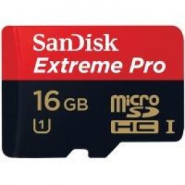 Kарта памяти Sandisk microSDHC 16GB Extreme Pro Cl10 UHS-I U3 95MB/s