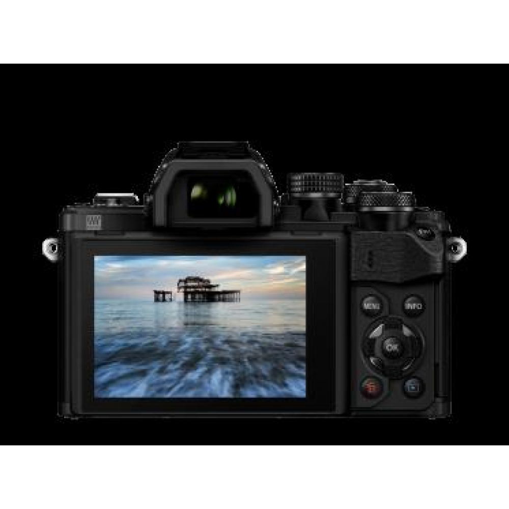 Цифровая системная фотокамера Olympus E-M10 mark II Pancake Zoom 14-42 Kit black/black