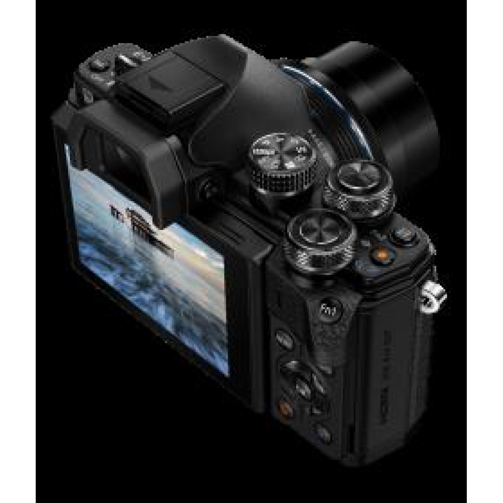 Цифровая системная фотокамера Olympus E-M10 mark II Pancake Zoom 14-42 Kit black/black