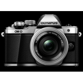 Цифровая системная фотокамера Olympus E-M10 mark II Pancake Zoom 14-42 Kit silver/silver