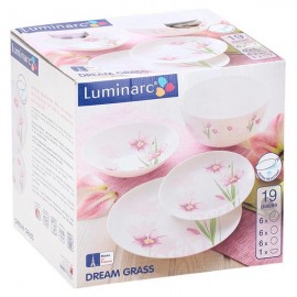 Сервиз столовый LUMINARC DREAM GRASS, 19 предметов