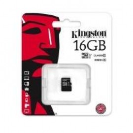 Карта памяти Kingston microSDHC 16 Gb UHS-I no ad U1 (R45, W10MB/s)