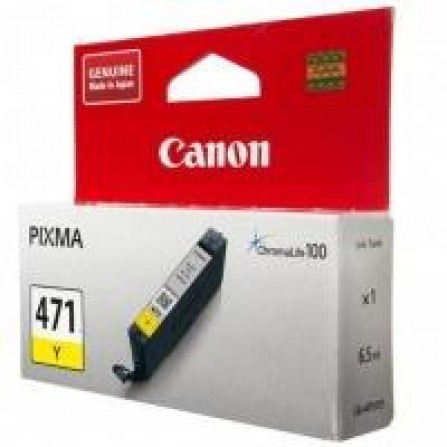 Картридж Canon CLI-471Y PIXMA MG5740/MG6840 Yellow