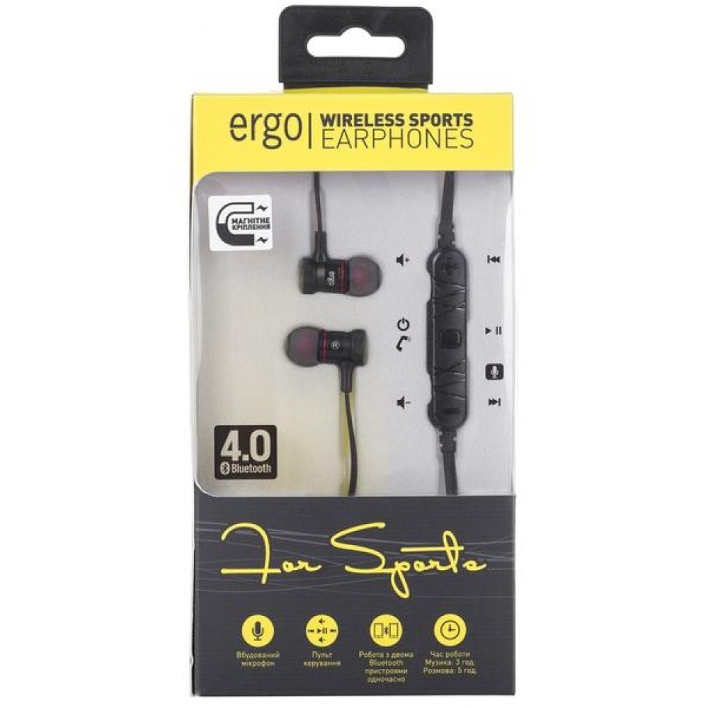 Наушники Ergo BT-920 Black