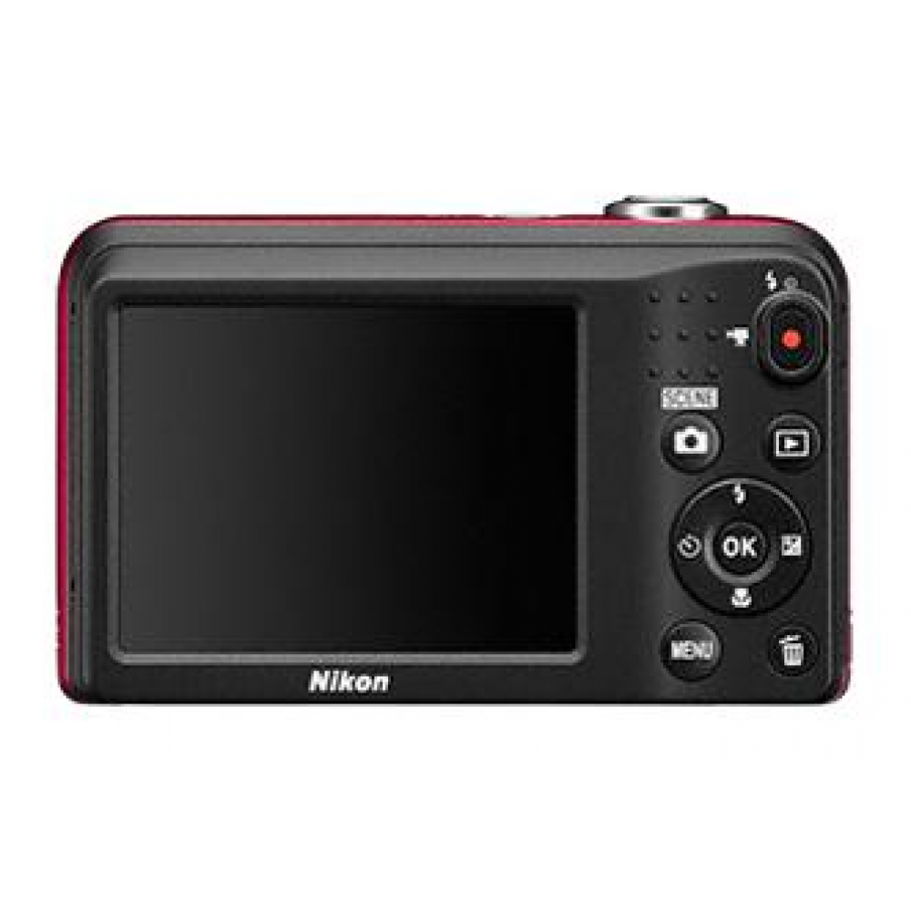 Цифровая фотокамера Nikon Coolpix A10 Red