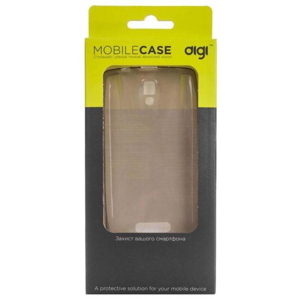 Чехол DIGI Lenovo A2010 - TPU Clean Grid Black