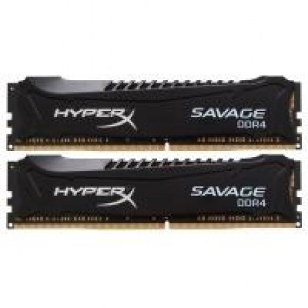 Оперативная память Kingston HyperX OC KIT DDR4 2x4Gb 2800Mhz CL14 Savage Black