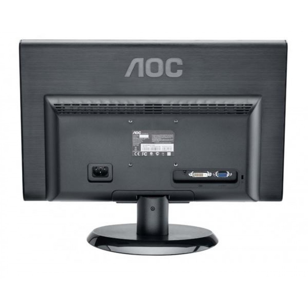 Монитор AOC 18.5" e970Swdak 16:9 TN 250nit DVI MM Black