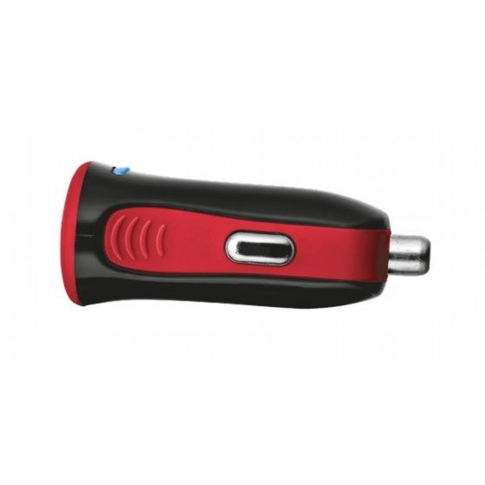 Автомобильное зарядное устройство Trust 5W Car Charger Red