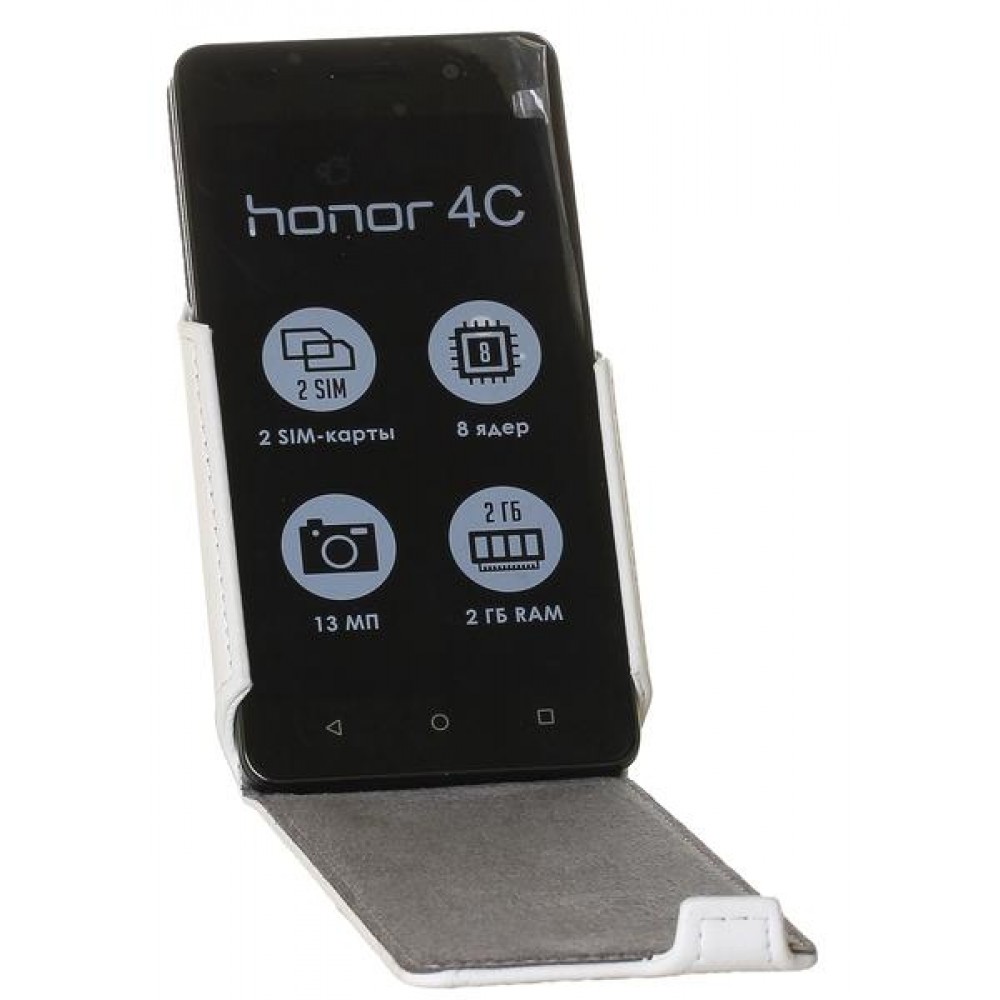 Чехол Red Point Huawei Honor 4C - Flip case White