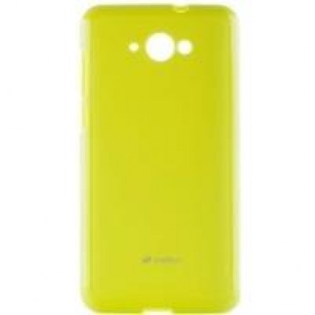 Чехол Melkco Microsoft Lumia 430 Poly Jacket TPU Yellow