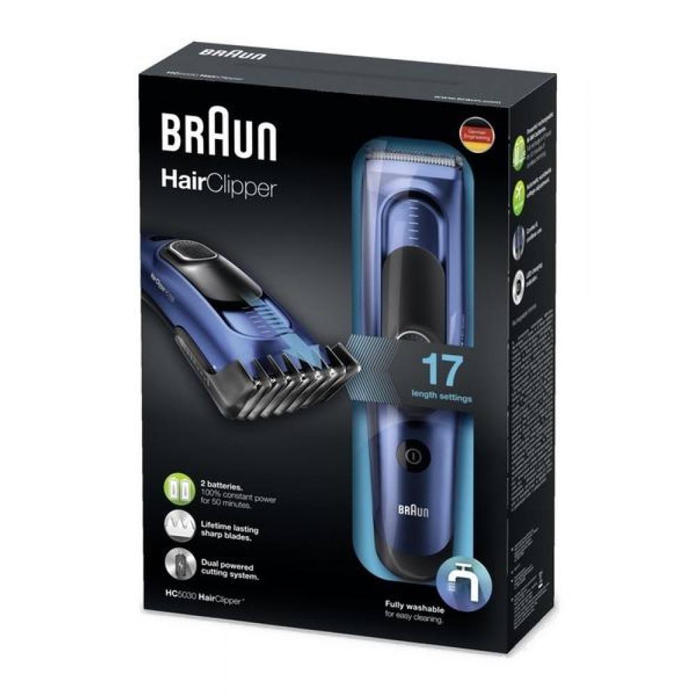 Машинка для стрижки Braun HairClip HC5030