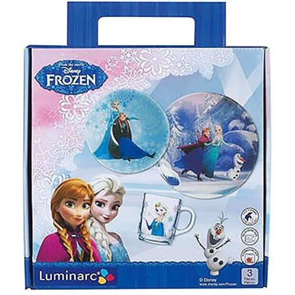 Детский набор Luminarc DISNEY DISNEY FROZEN /НАБОР 3 предмета