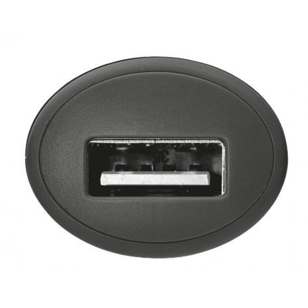 Автомобильное зарядное устройство Trust 12W Car Charger Black