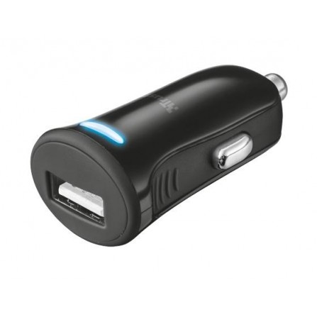 Автомобильное зарядное устройство Trust 5W Car Charger Black