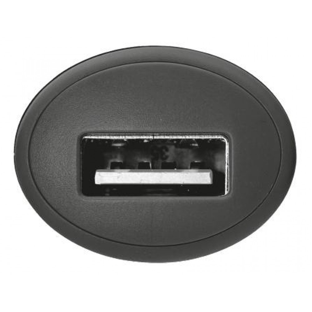 Автомобильное зарядное устройство Trust 5W Car Charger Black