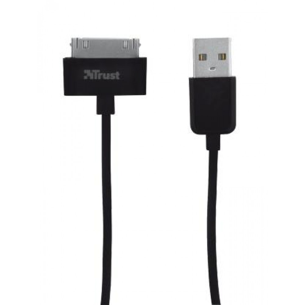 Кабель Trust 30-pin cable for Apple - 1M Black