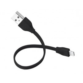Кабель Trust URBAN FLAT LIGHTNING CABLE 20cm BLACK