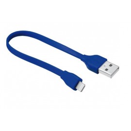 Кабель Trust URBAN FLAT LIGHTNING CABLE 20cm BLUE