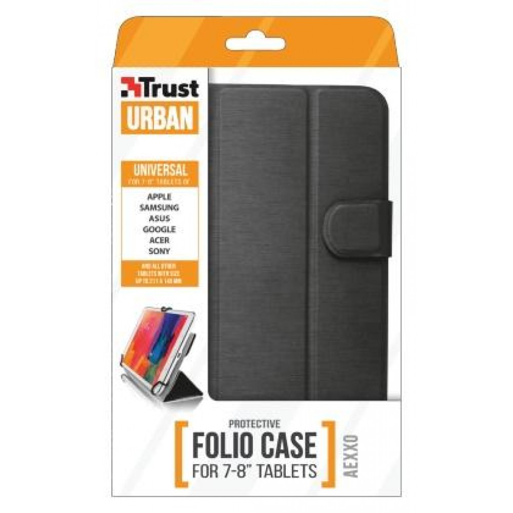 Чехол Trust URBAN Universal 7-8" - Aexxo Folio Case Black