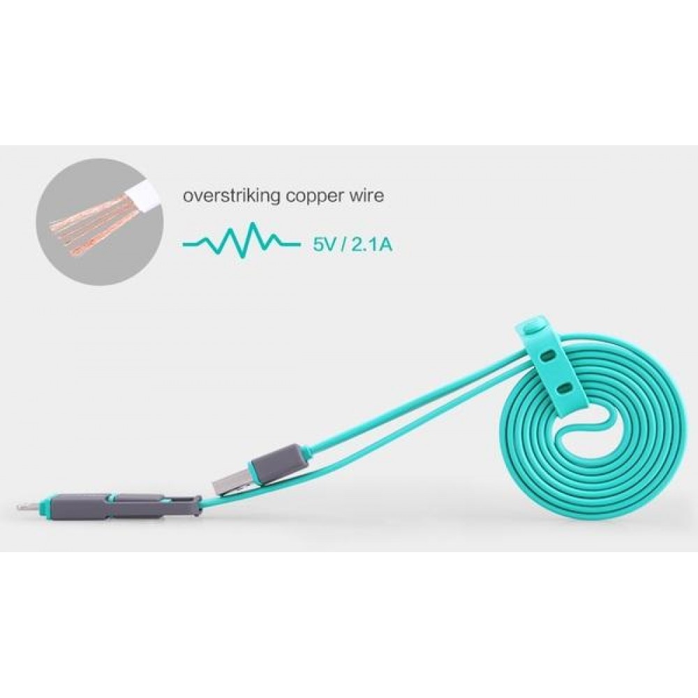 Кабель Nillkin Plus Cable - 120см Green
