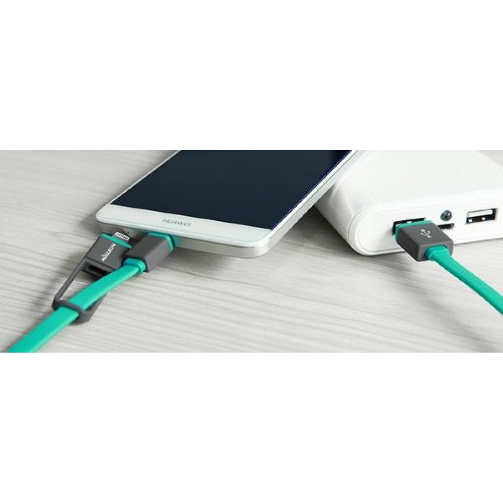 Кабель Nillkin Plus Cable - 120см Green