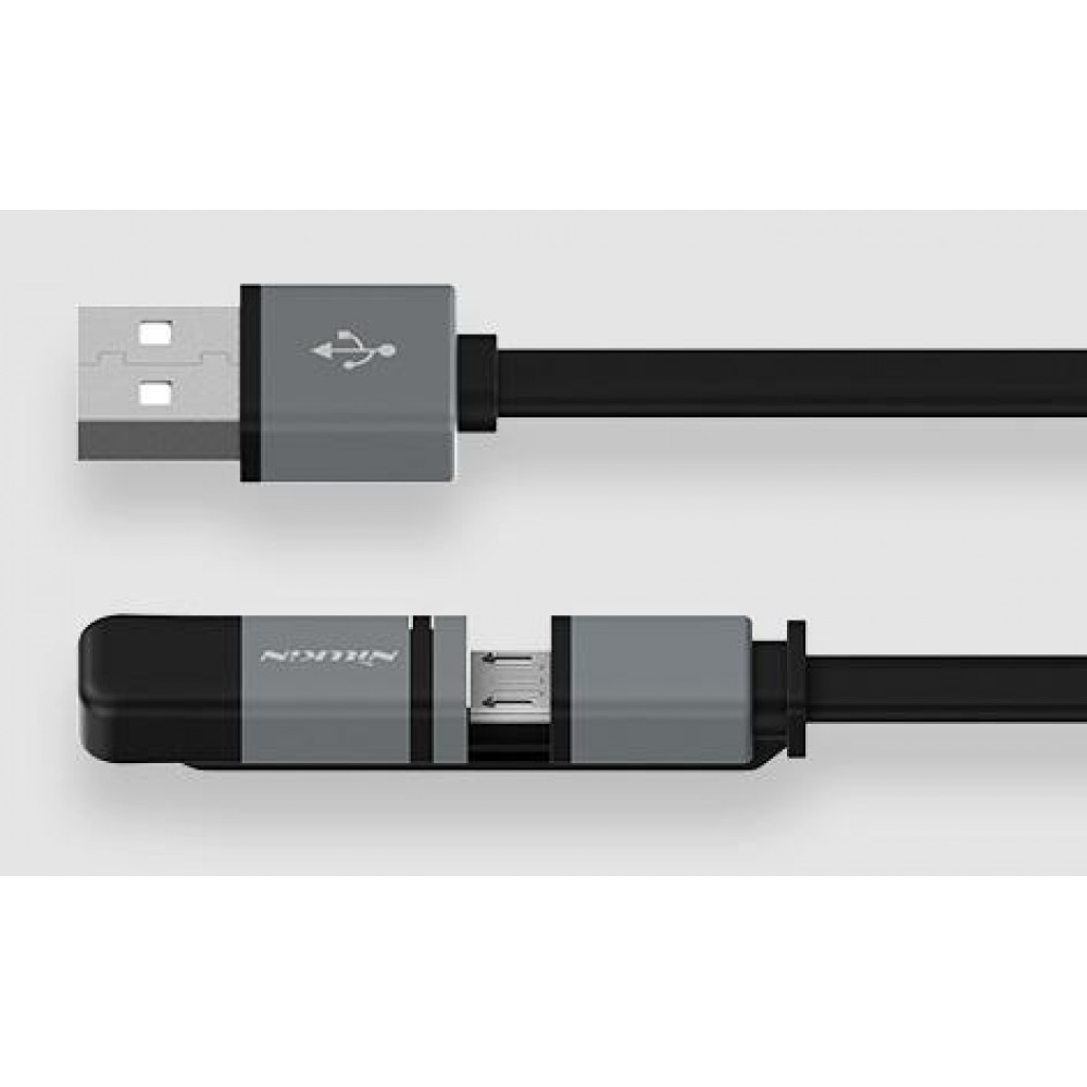 Кабель Nillkin Plus Cable II - 120см Black
