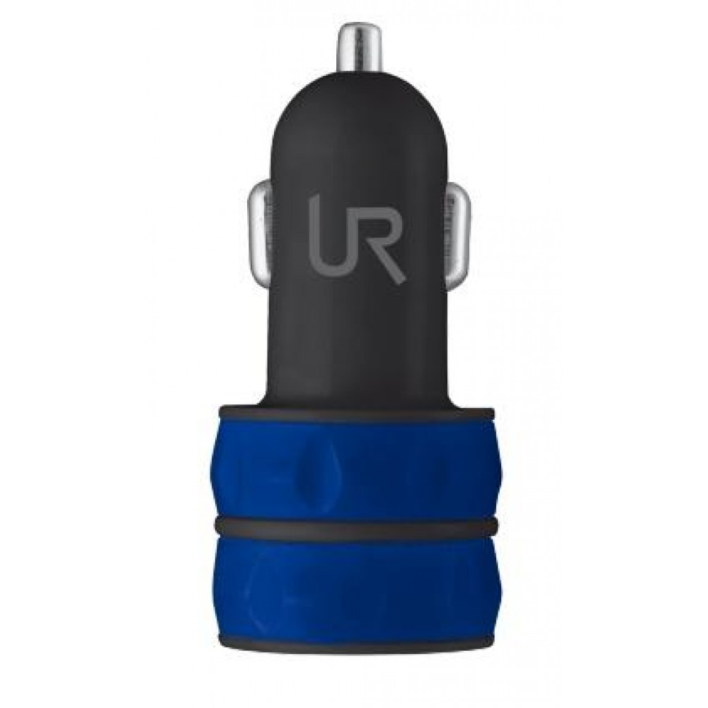 Автомобильное зарядное устройство Trust URBAN Dual Smart Car Charger Blue