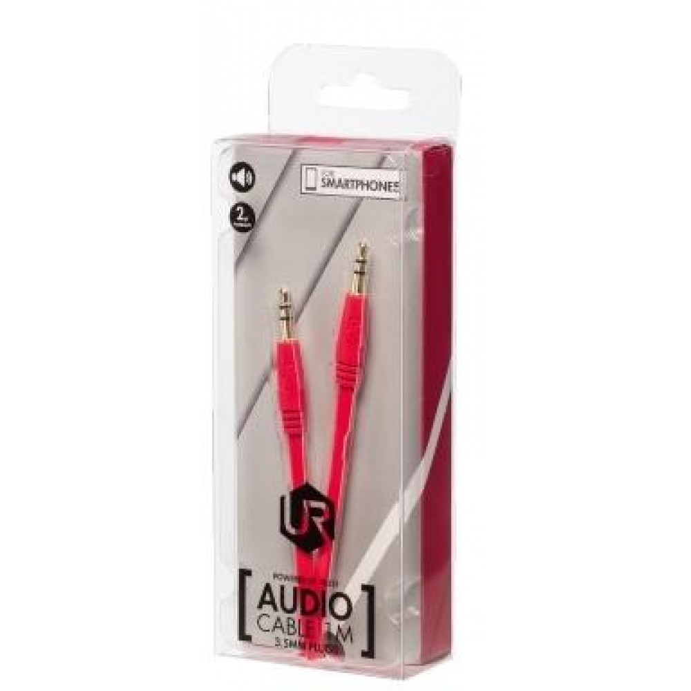 Кабель Trust URBAN Audio Cable 1m Red