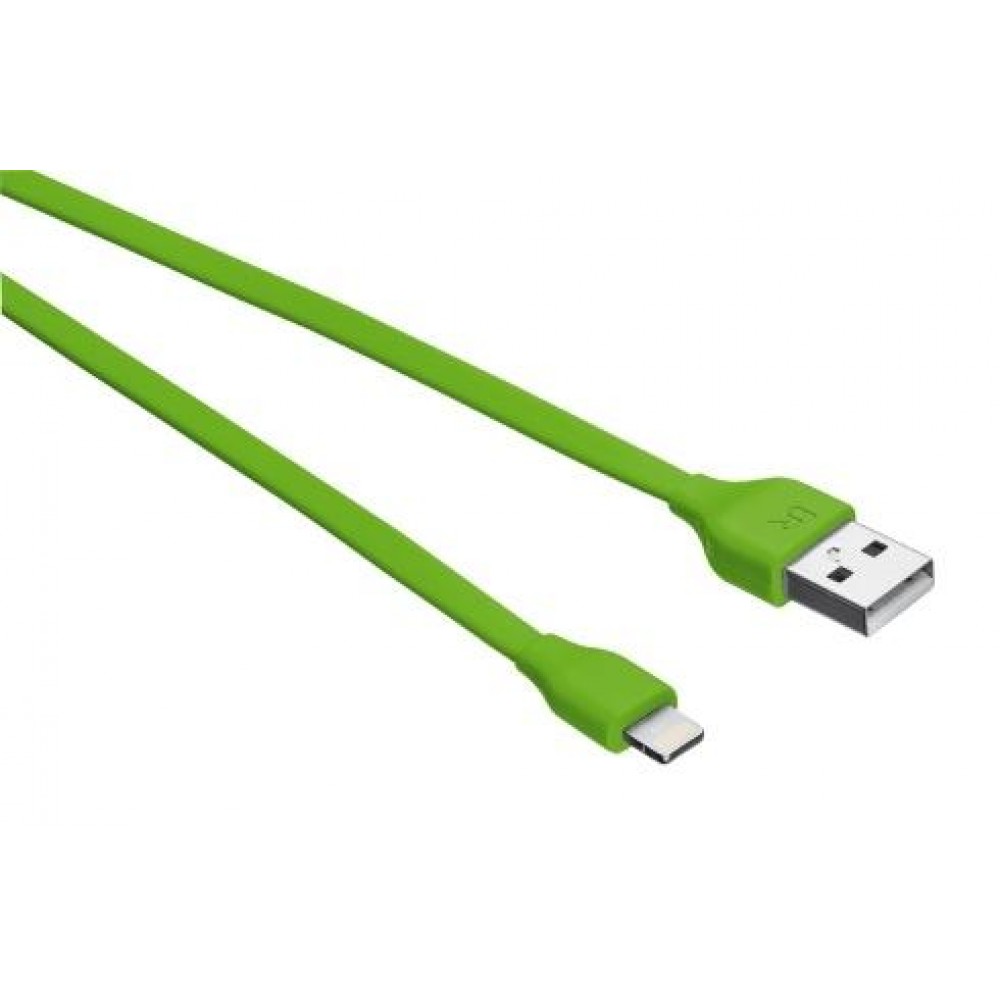 Кабель Trust URBAN Lightning Cable 1m LIME