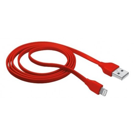 Кабель Trust URBAN Lightning Cable 1m RED