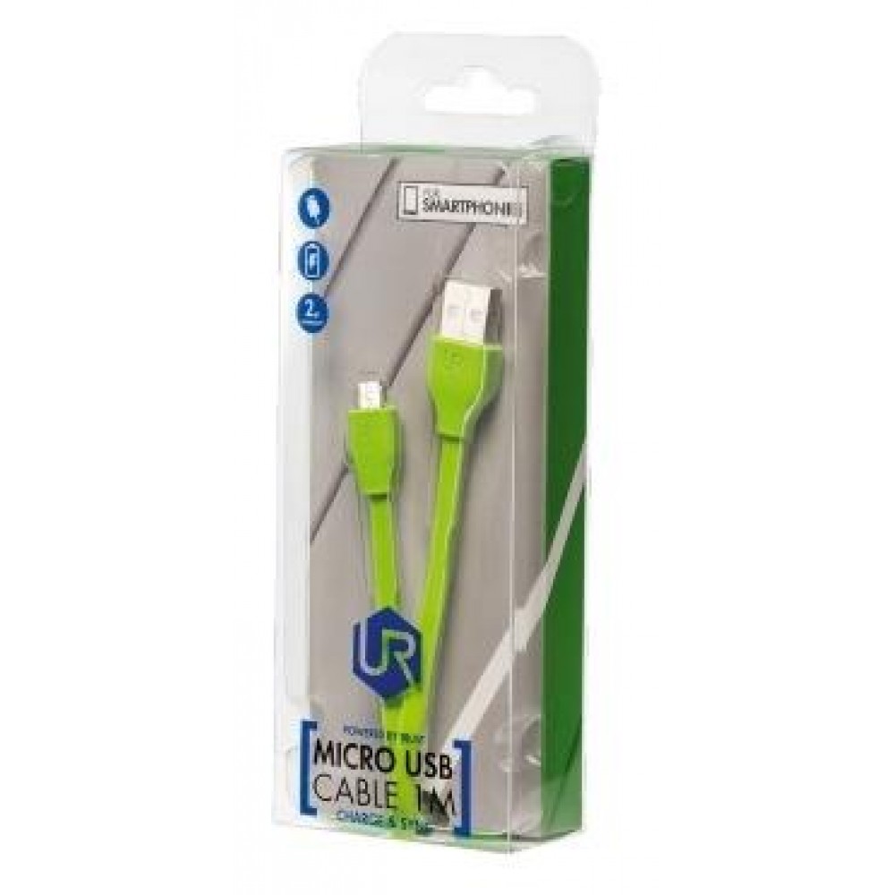 Кабель Trust URBAN Micro-USB Cable 1m Lime