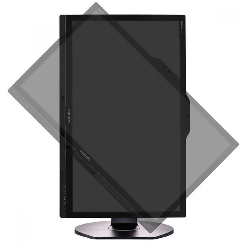Монитор Philips 23.8" 241P6VPJKEB/00 IPS 4K DP USB MM Pivot Webcam