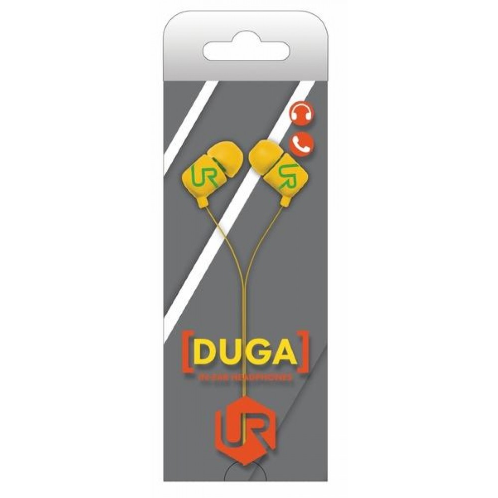 Наушники Trust Urban Revolt Duga Yellow