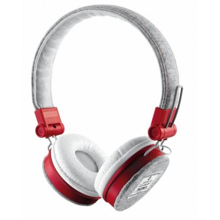 Наушники Trust Urban Revolt Fyber Grey/Red