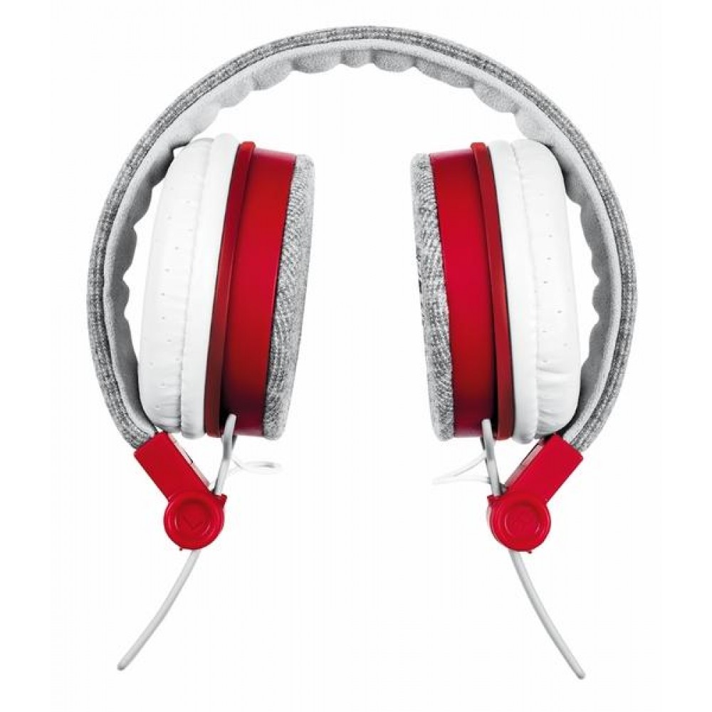 Наушники Trust Urban Revolt Fyber Grey/Red