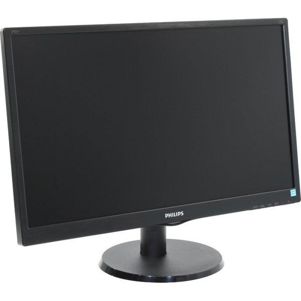 Монитор Philips 23.8" 240V5QDSB/01 16:9 IPS DVI HDMI Black