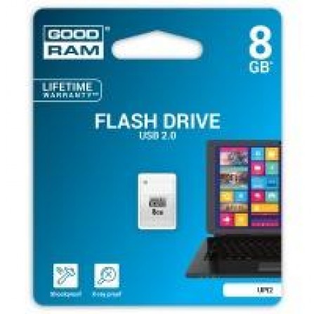 Flash Drive Goodram PICCOLO 8 GB WHITE