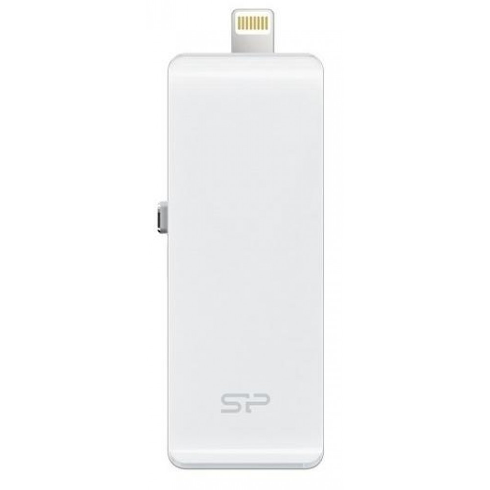 Flash Drive Silicon Power xDrive Z30 128GB, USB 3.0/Lightning, White