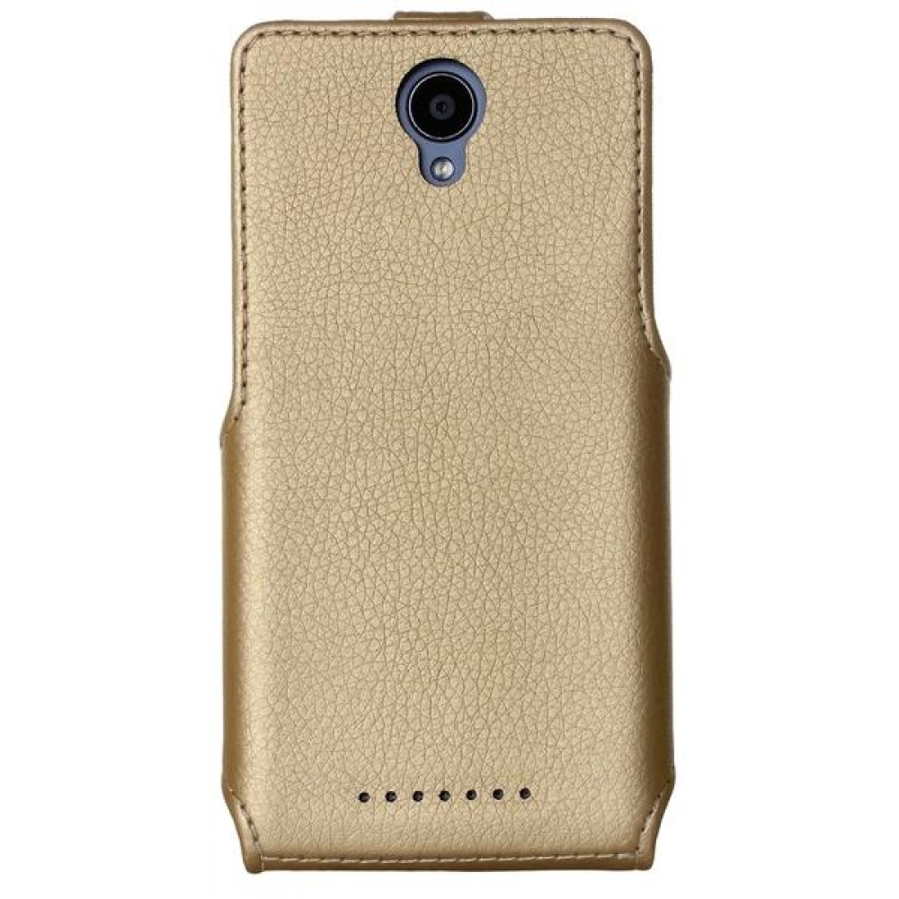 Чехол Red Point Xiaomi Redmi Note 2 - Flip case Gold