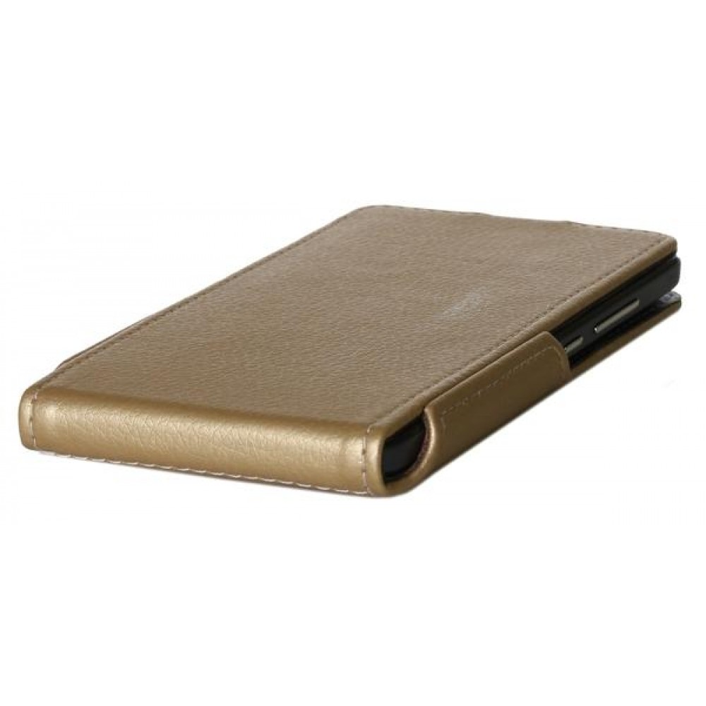 Чехол Red Point Xiaomi Redmi Note 2 - Flip case Gold