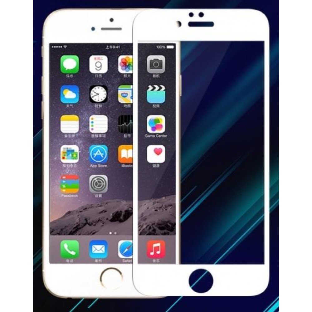 Защитное стекло Nillkin Glass Screen CP+ for iPhone 6+ White