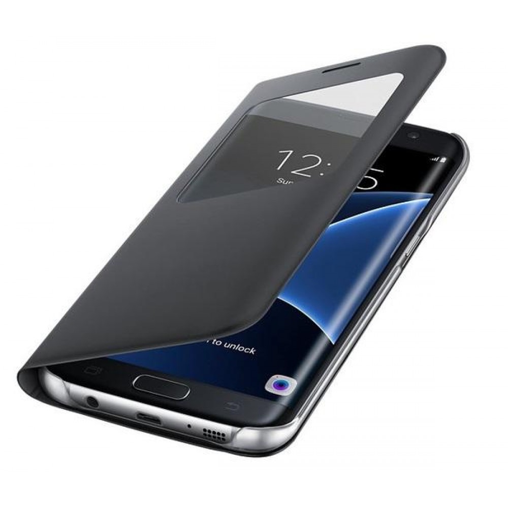 Чехол Samsung S7 edge/G935 - S View Cover Black