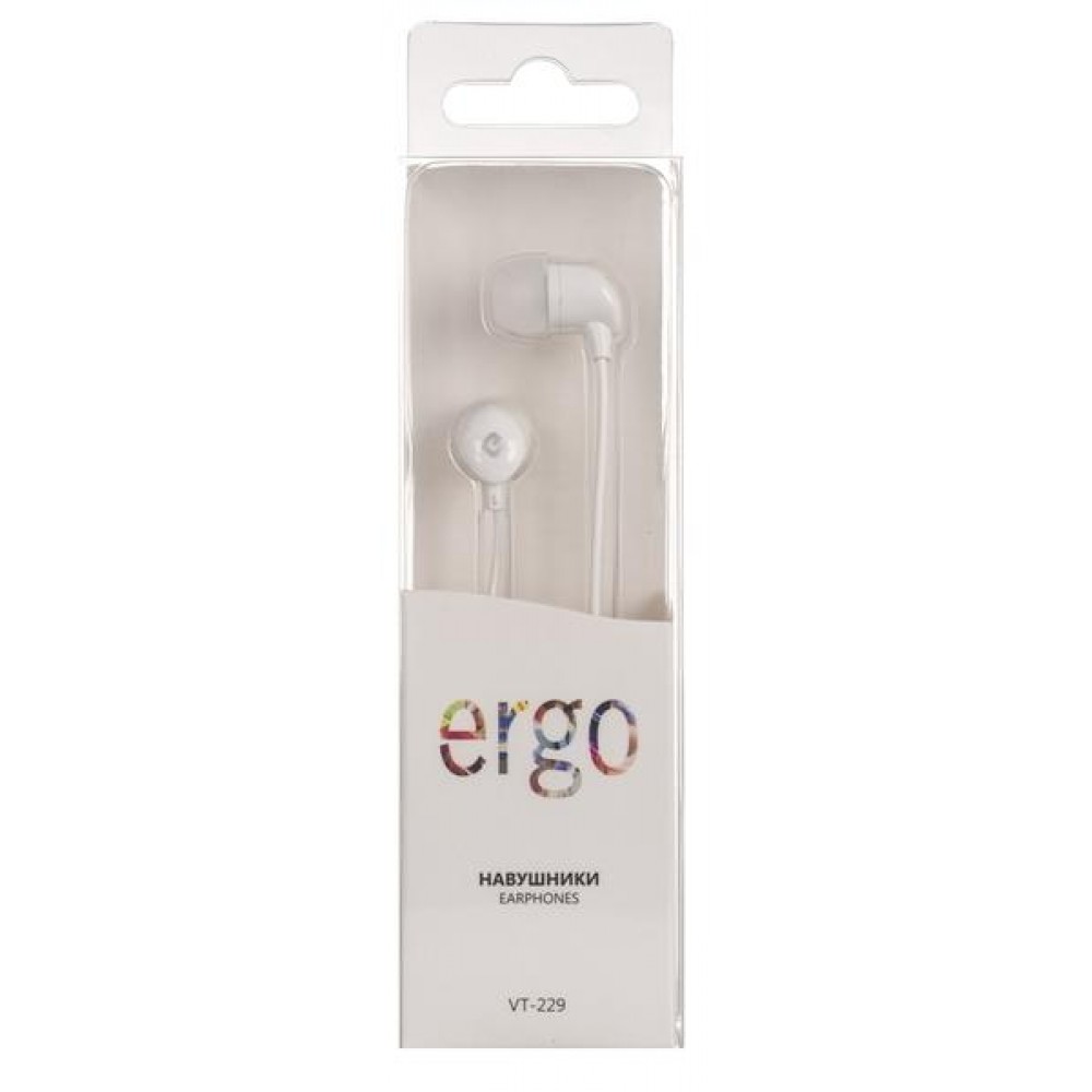 Наушники Ergo VT-229 White