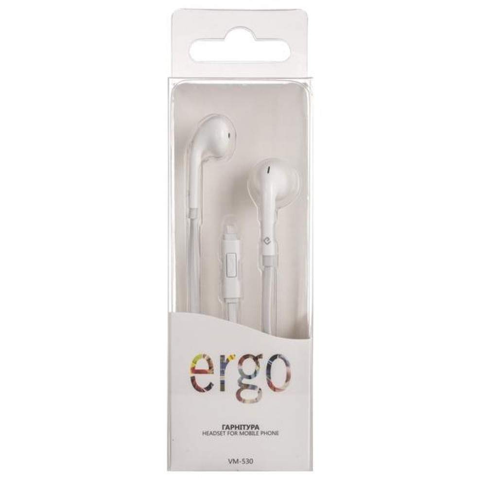 Наушники Ergo VM-530 White